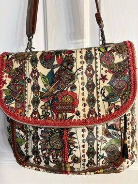 Sakroots Artist Circle Crossbody/Shoulder Bag